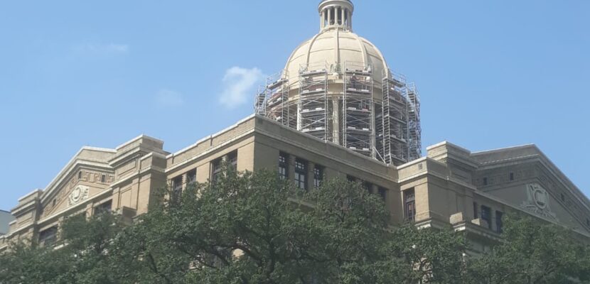 Scaffold Harris County Courthouse